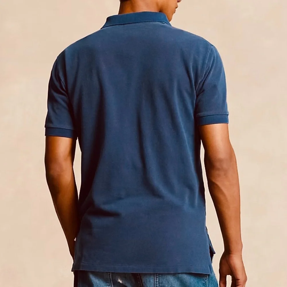 POLO Ralph Lauren Original Fit Mesh Polo Shirt, blue